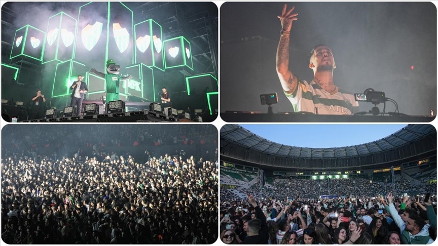 DJ Mahmut Orhan, Bursaspor'a destek için konser verdi