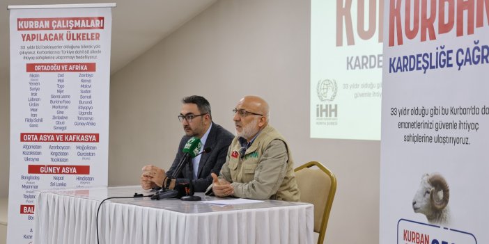 İHH Konya Şubesi 2025 kurban bedellerini açıkladı