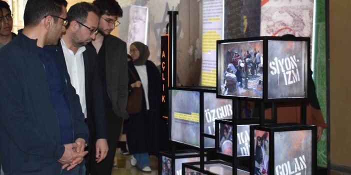 Selçuk Üniversitesi’nde soykırımı anlatan “Hafıza Sergisi” açıldı
