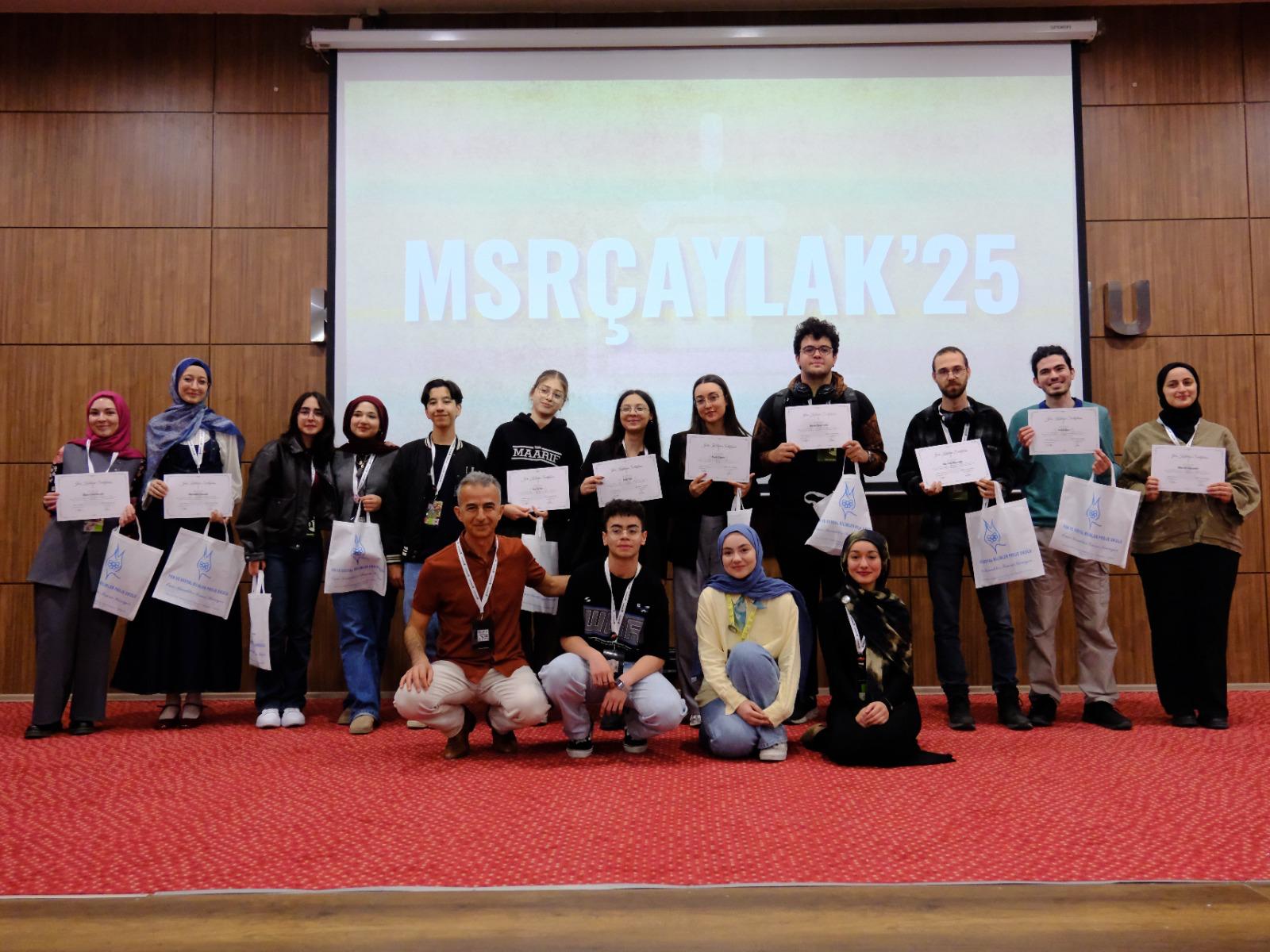 Genç zihinler MSRÇaylak Münazara Turnuvası’nda parladı