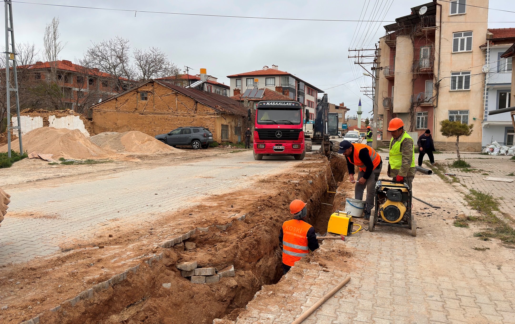 KOSKİ'den Ilgın'da altyapıya güçlü dokunuş