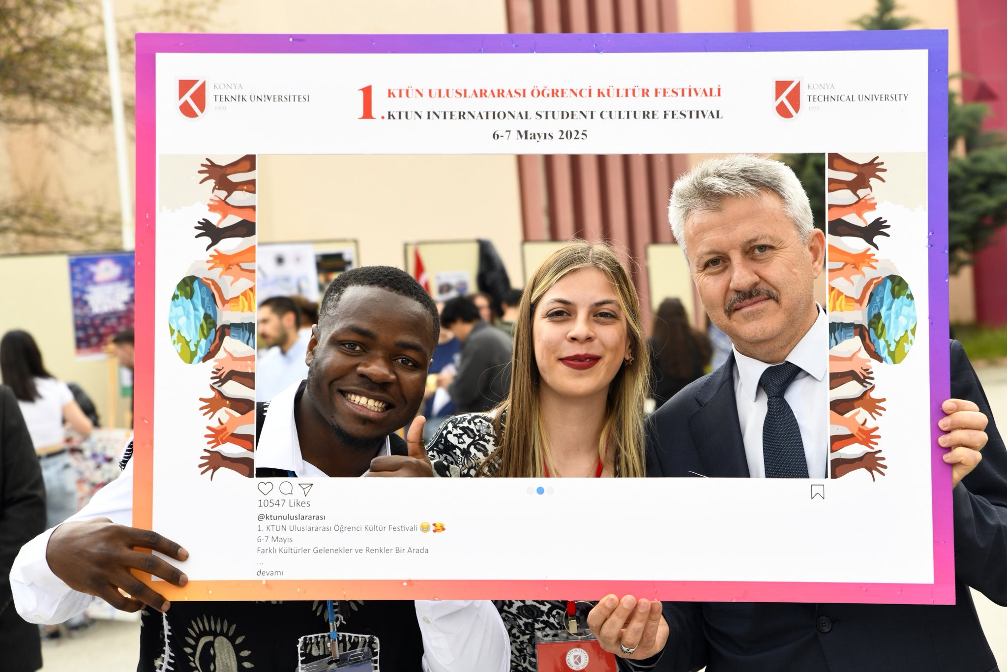 KTÜN’nde Kültürlerin Buluştuğu Renkli Festival: 1. Uluslararası Öğrenci Kültür Festivali Sona Erdi