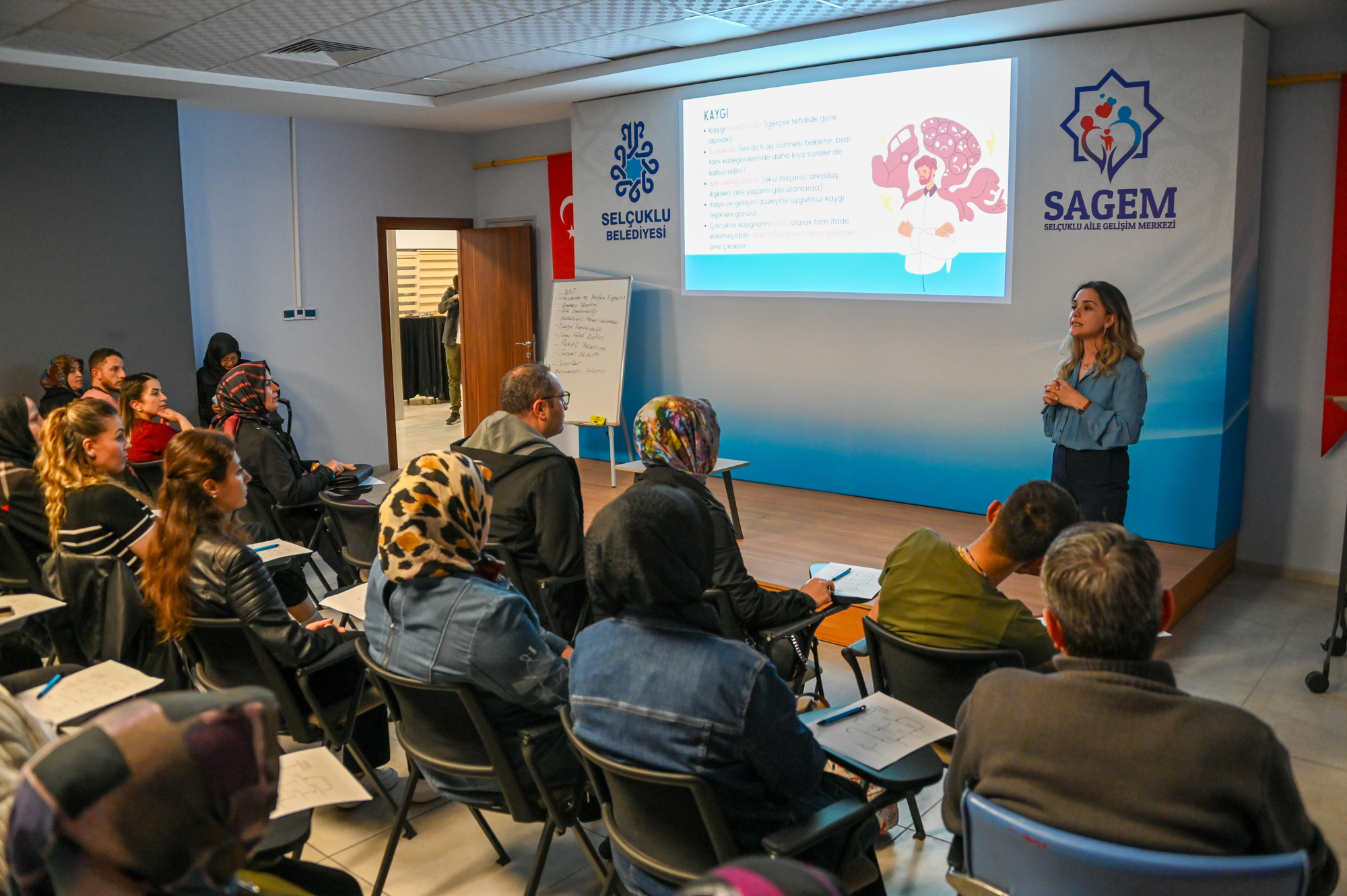 SAGEM’den ebeveynlere “Sınav Kaygısı” semineri