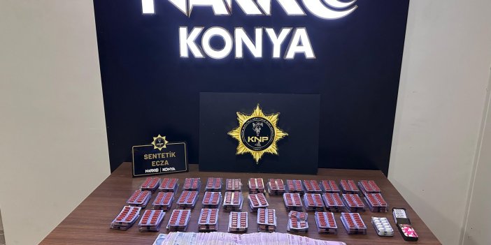 Konya'da 34 uyuşturucu operasyonda 37 tutuklama