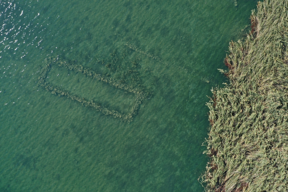 Sular çekildi, Konya tarihi meydana çıktı