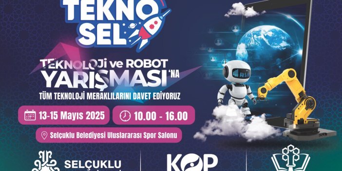 TEKNO-SEL 2025 Teknoloji ve Robot Yarışması başlıyor