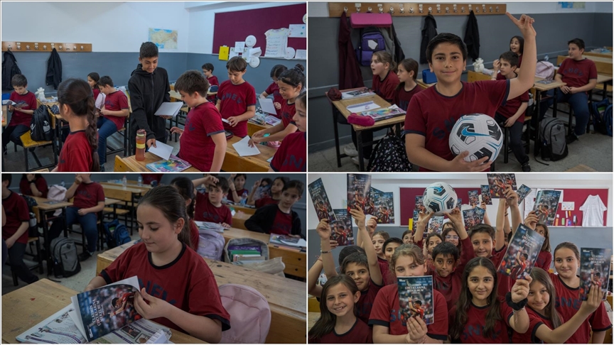 Arda Güler'in mektubu, Ankara'da okuduğu okulun öğrencilerine dağıtıldı