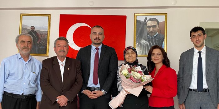 İletişim Başkanlığı Konya Bölge Müdürlüğünden Şehit Annesine Anlamlı Ziyaret