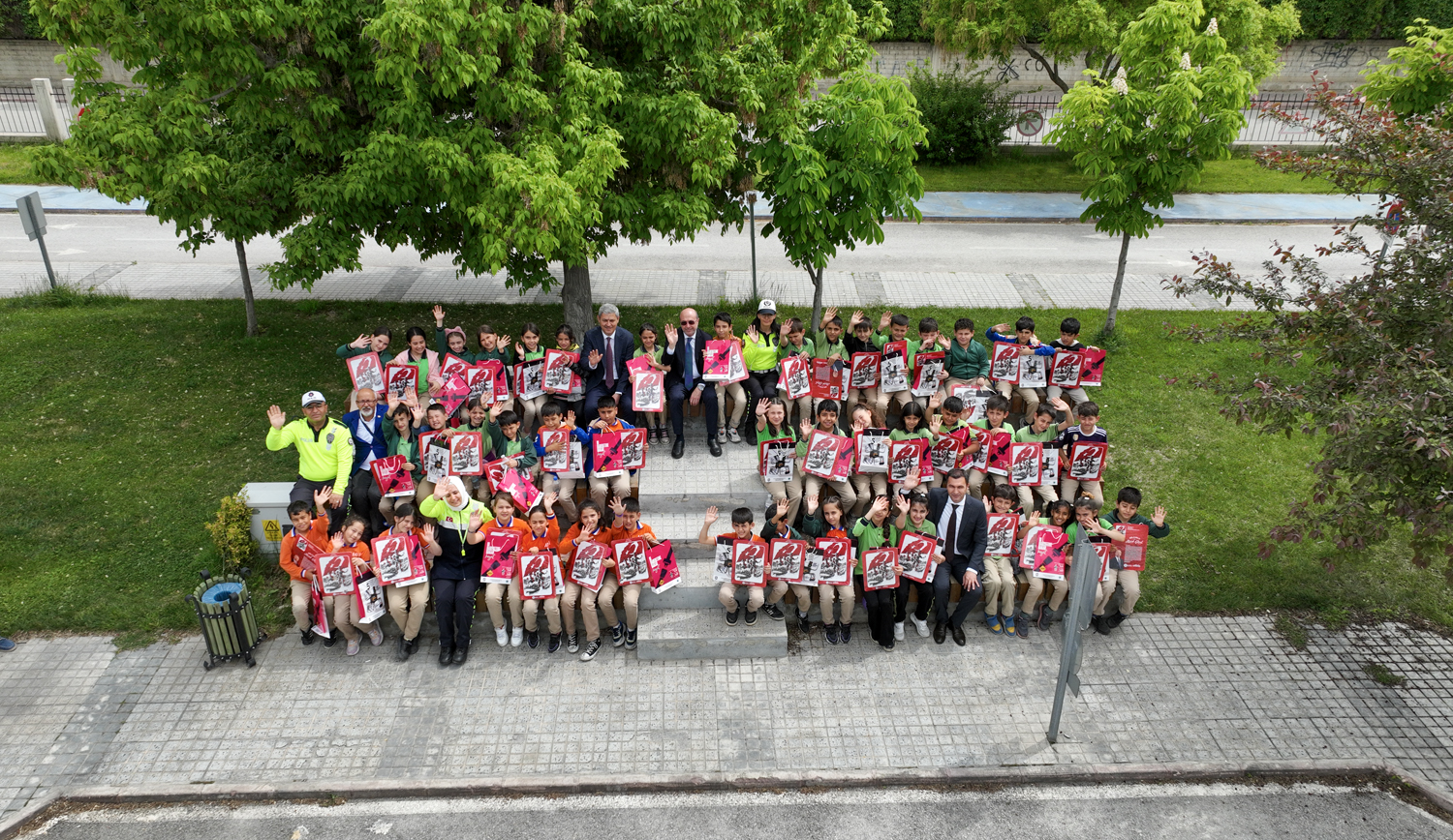 Başkan Pekyatırmacı Selçuklu Trafik Eğitim Parkı'nda çocuklarla bir araya geldi