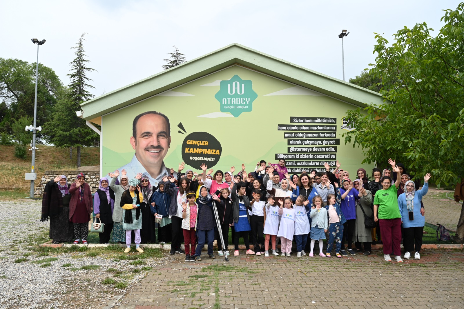 Konya Büyükşehir engelli kızlar ve anneleri için kamp düzenledi