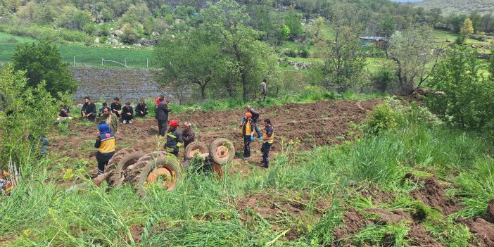 Konya'da traktörün altında kalan genç hayatını kaybetti