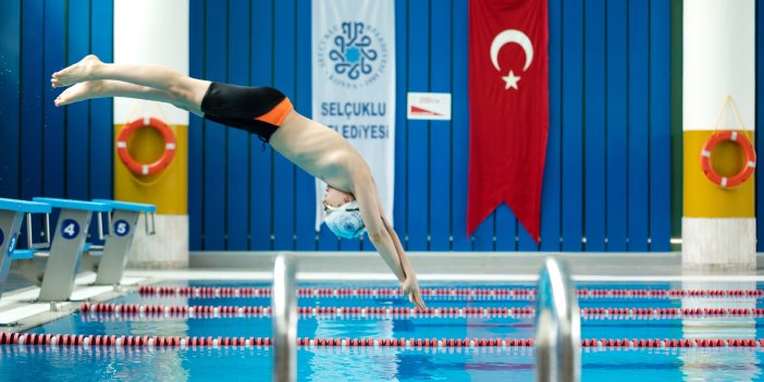 Selçuklu'da Yüzme Yarışları kayıtları başladı