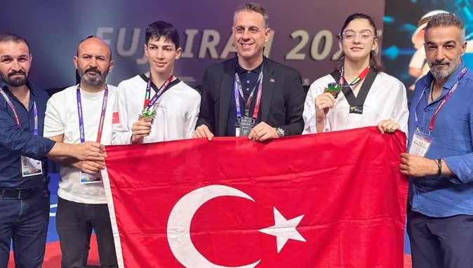 Milli tekvandocular 2 bronz madalya kazandı