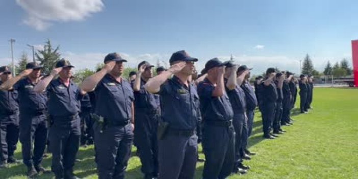 Konya'da engellilerin askerlik sevinci