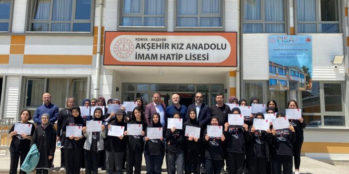 Akşehir Kız Anadolu İmam Hatip Lisesi’nden Pısa 2025 Başarısı