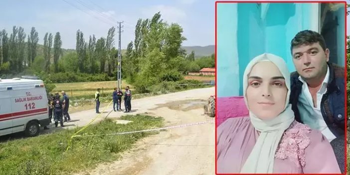 Tarladan dönen çifti, tabanca ile öldürdü