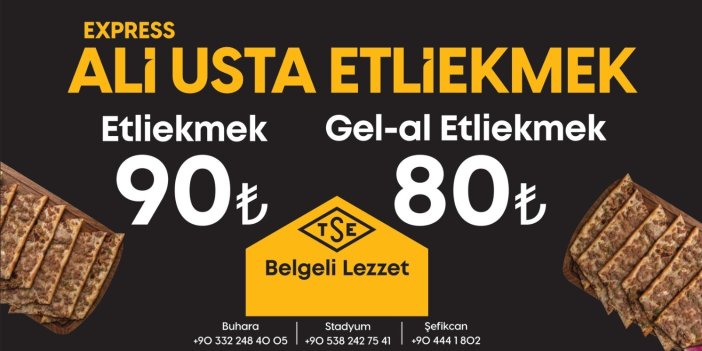 Ali Usta Etliekmek'te kampanya sürüyor