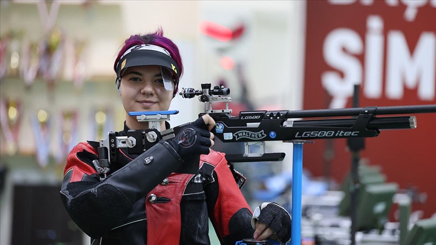 Milli atıcı Elif Berfin'in hedefi dünya şampiyonası