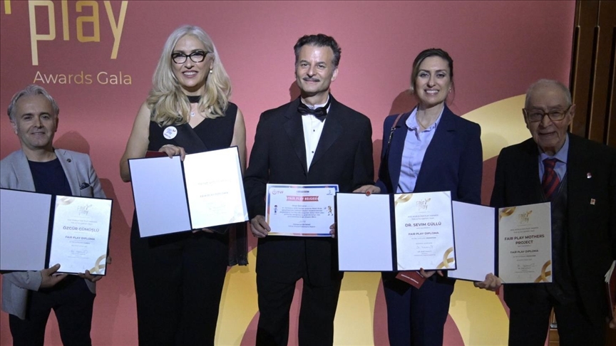 Türkiye Voleybol Federasyonu dünya fair play ödülü aldı