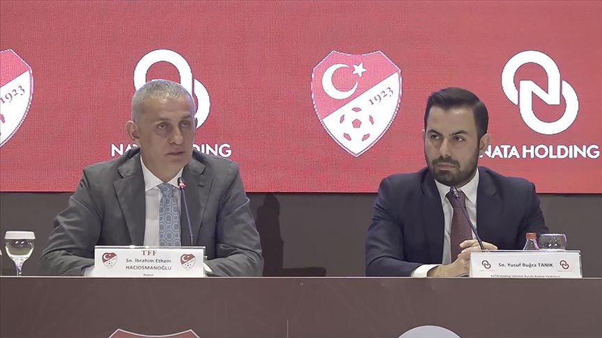 TFF, NATA Holding ile sponsorluk anlaşması yaptı