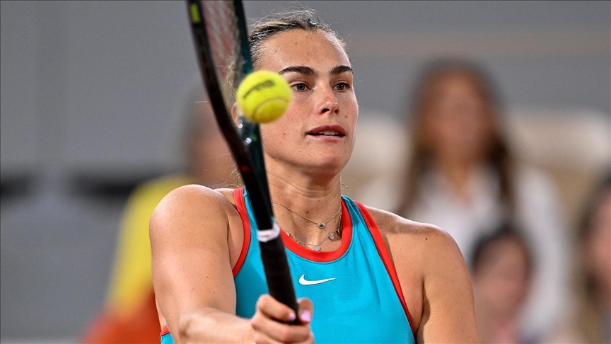 Fransa Açık'ta Aryna Sabalenka ikinci tura yükseldi