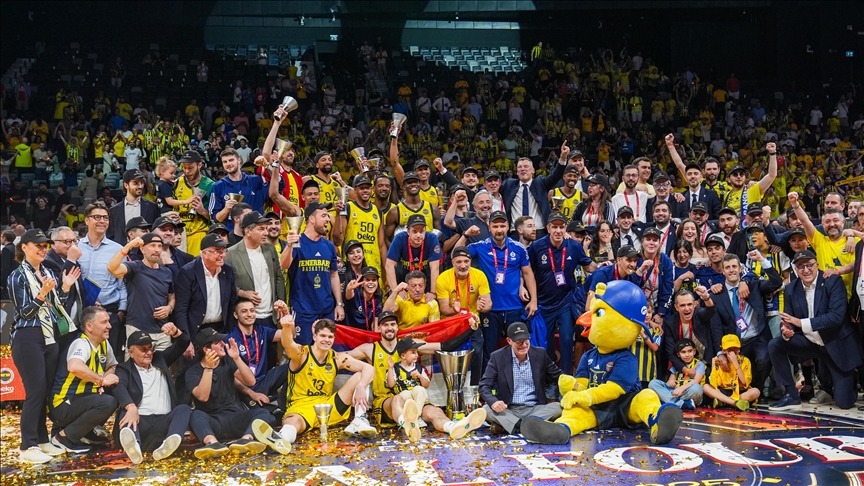 Fenerbahçe, ikinci kez Avrupa şampiyonu