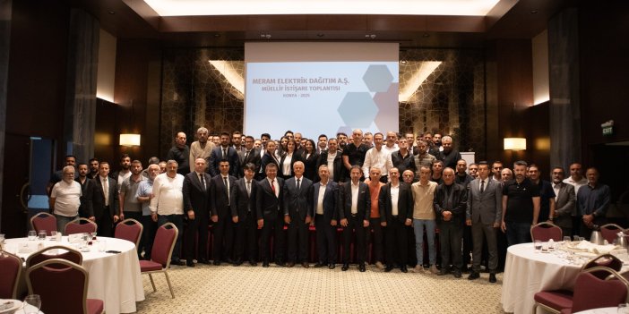 MEDAŞ geleneksel çözüm ortakları buluşmalarına Konya’da  Elektrikçiler Odası ile devam ediyor