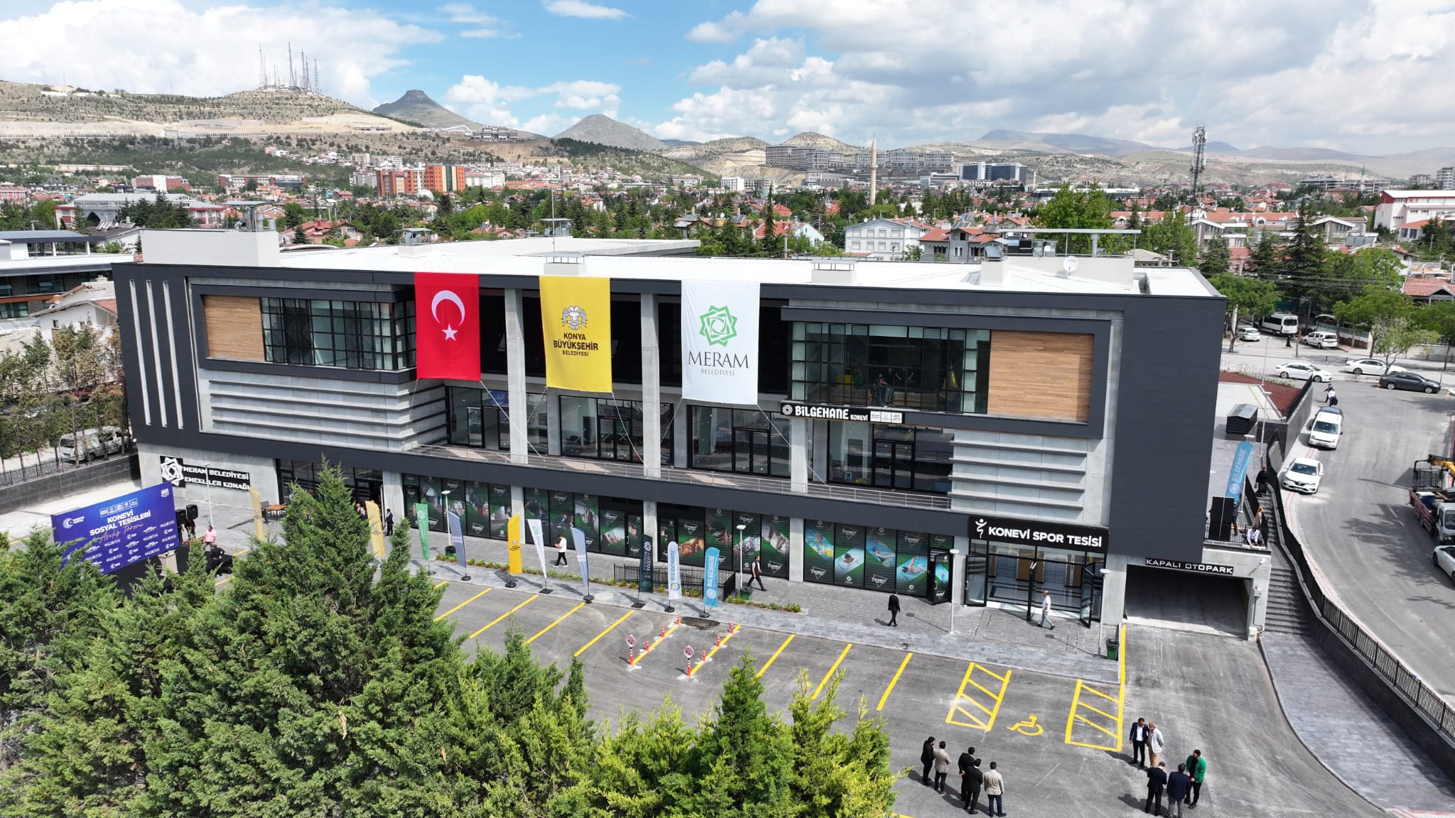 Konevi Sosyal Tesisleri açıldı