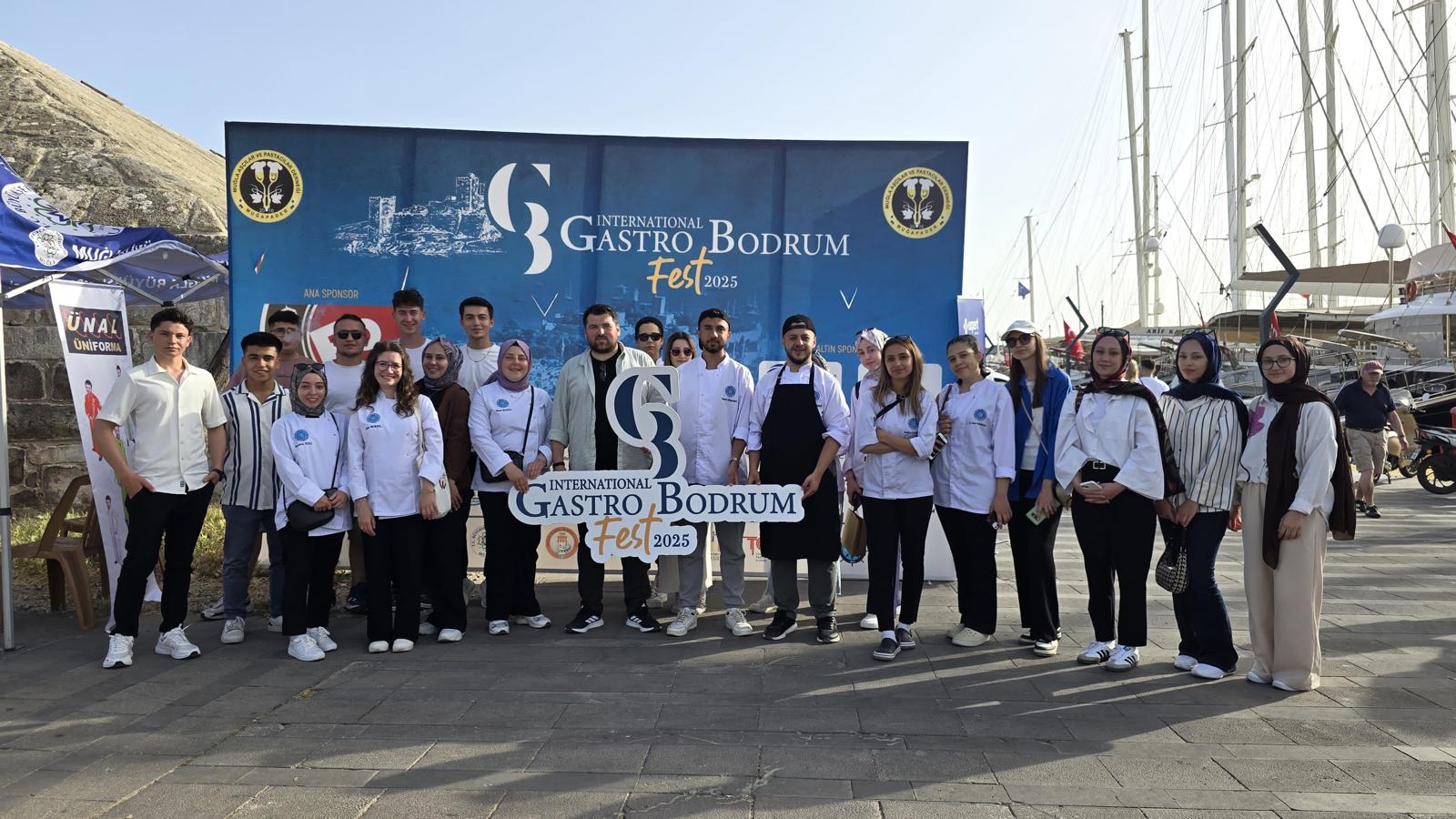 Necmettin Erbakan Üniversitesi Uluslararası Gastro Bodrum Festivali'ne damga vurdu