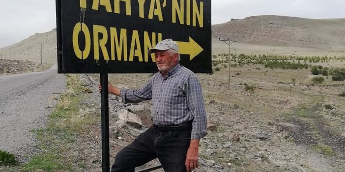 'Orman Dede' olarak bilinen Rahim, yetiştirdiği ormana defnedildi