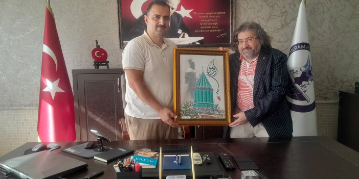 Günay’dan Sarıca’ya ziyaret