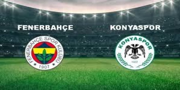 Fenerbahçe, Konyaspor maçında üç eksik