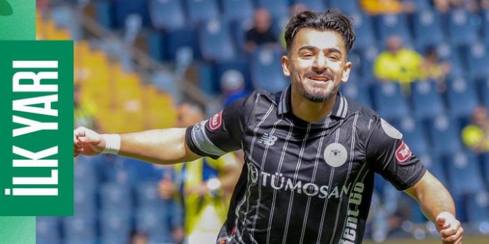 İstanbul'da birinci yarı tek golle tamamlandı