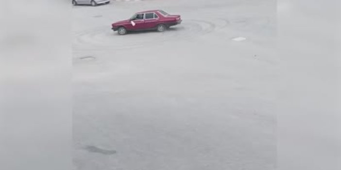 Konya'da drift yapan sürücüye 46 bin 392 lira ceza kesildi