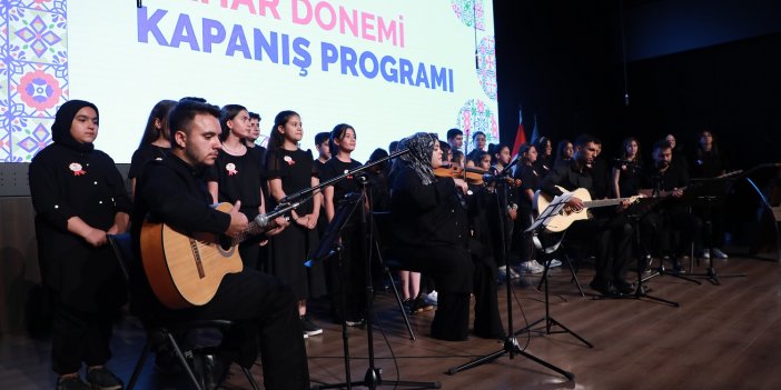 776 genç yetenek kültür ve sanatla buluştu