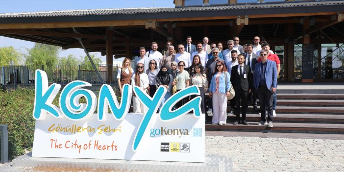 Filipinler’den gelen turizm heyeti Konya’yı keşfetti