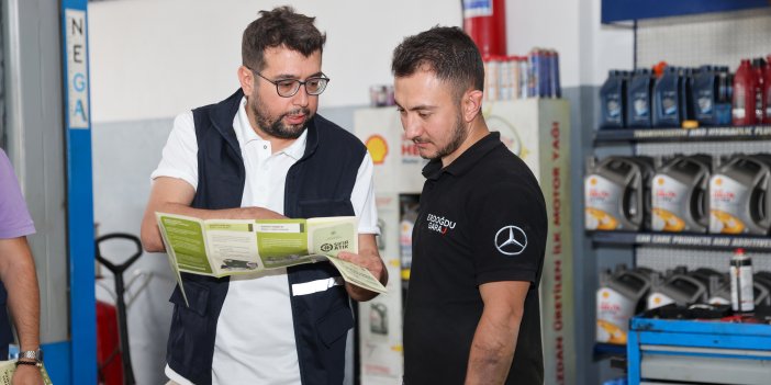 Selçuklu'da sanayi imalat atıklarının çevreye zarar vermeden bertaraf edilmesi noktasında bilgi veriyor