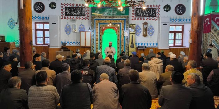 Beyşehir'de yağmur duası yapıldı