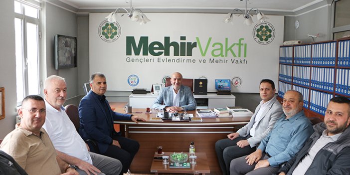 TÜGİKKONYAGİAD’ dan Mehir Vakfına “Yılın Vakfı” tebrik ziyareti!