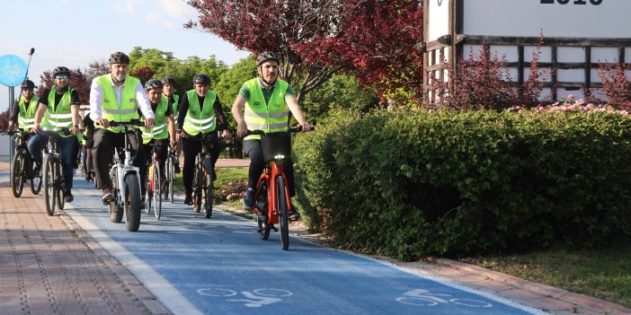Altay, 3 Haziran Dünya Bisiklet Günü etkinliğine katıldı