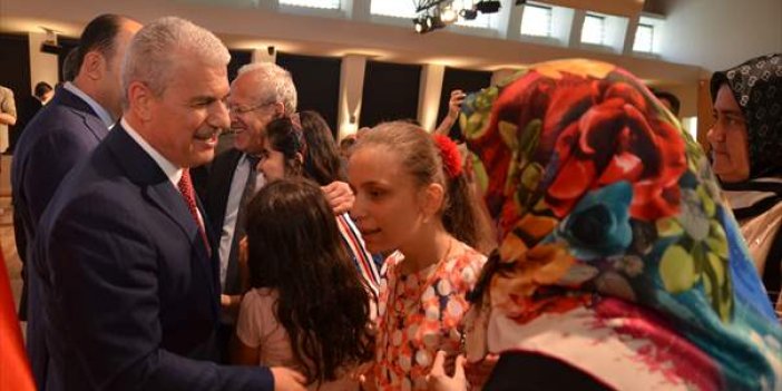 Konya'da protokol üyeleri bayramlaşma programında buluştu