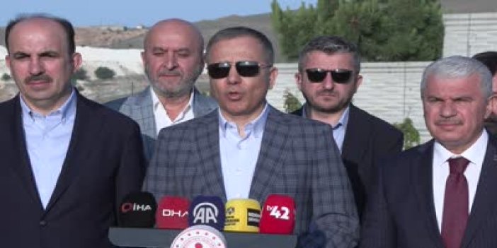 Bakan Yerlikaya Konya'da sürücüleri uyardı