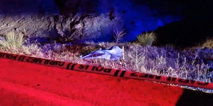 Konya'da motosiklet devrildi: 1 ölü, 1 yaralı