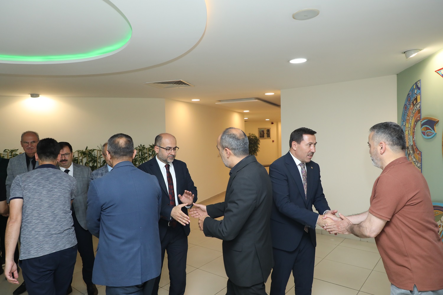 Başkan Kılca, mesai arkadaşlarıyla bayramlaştı