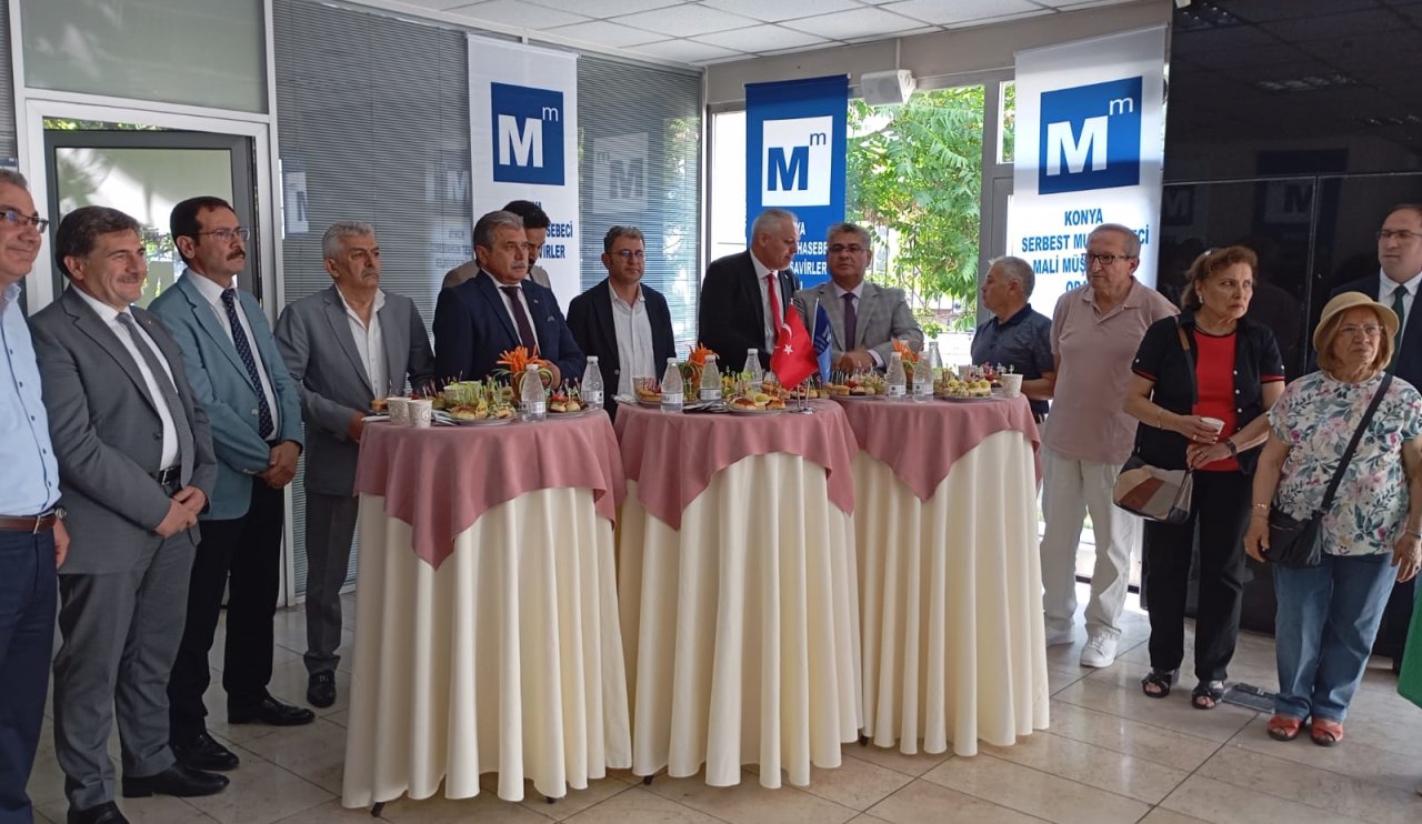 Konya SMMMO’da bayramlaşma programı düzenlendi