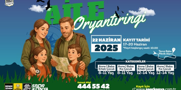 Konya Büyükşehir’den ailece doğayla buluşma fırsatı