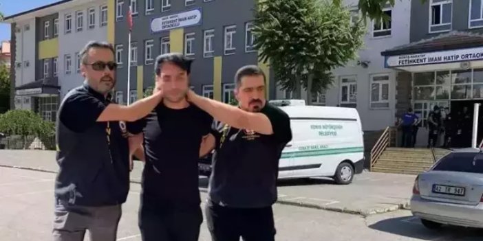 Konya'da rehberlik öğretmenini okulda silahla öldüren zanlı tutuklandı