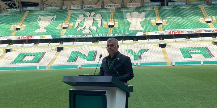 Ömer Atiker: "Bu kulübün sahibi Konyalılardır"