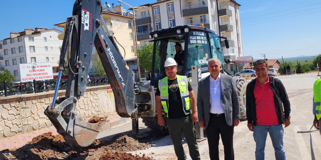 Güneysınır’da doğal gaz altyapı genişletme çalışmaları başladı