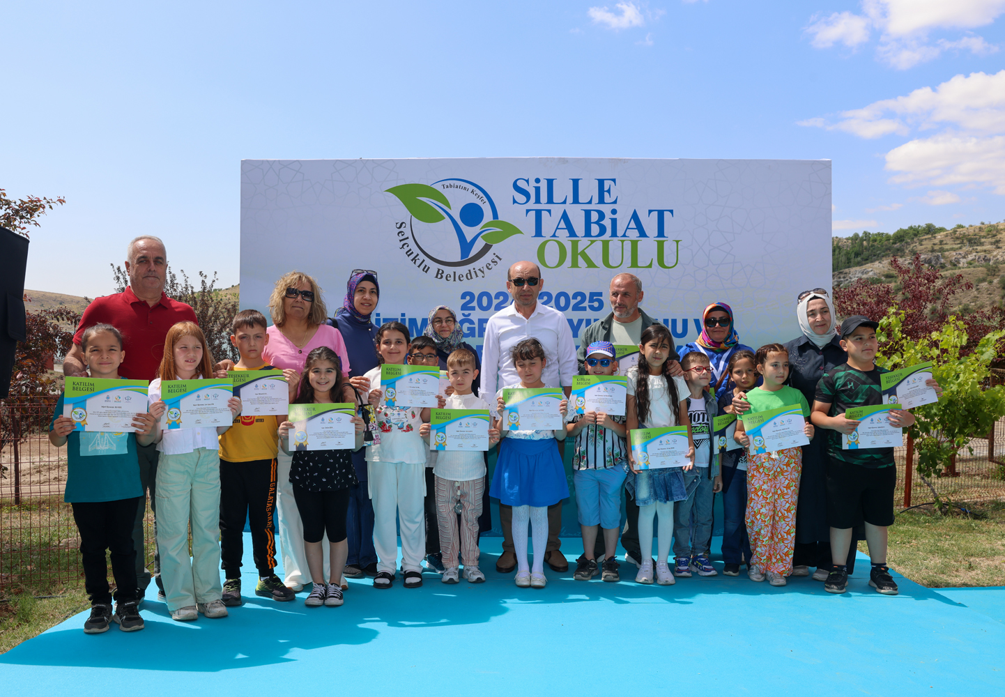 Sille Tabiat Okulu’nda mezuniyet heyecanı yaşandı